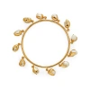 Dhwani Bansal Asara Bangle In Gold Plated