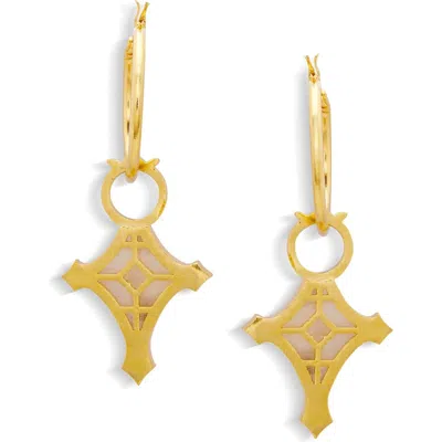 Dhwani Bansal Cruz Earrings In Orange
