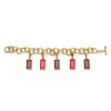 Dhwani Bansal Kandi Bracelet In Gold Plated