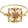 Dhwani Bansal Mori Single Band In Gold Plated