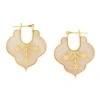 Dhwani Bansal Mosaic Earrings In Gold