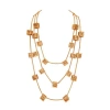 Dhwani Bansal Noor Drop Necklace In Antique Gold Plated