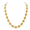 Dhwani Bansal Pankha Necklace In Gold