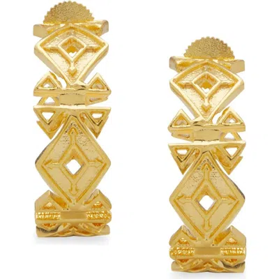 Dhwani Bansal Safa Hoops In Pattern