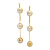 Dhwani Bansal Selene Earrings In Gold Plated
