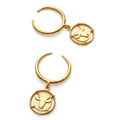 Dhwani Bansal Women's Adjustable Gold Inka Midi Rings