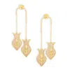 Dhwani Bansal Amphora Earrings In Gold
