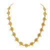 Dhwani Bansal Pankha Necklace In Gold