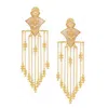 Dhwani Bansal Serai Earrings In Gold