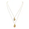 Dhwani Bansal Women's Gold / White Gold Kora Pendants With Baroque Pearls