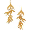Dhwani Bhansal Isaro Chandeliers In Gold Plated