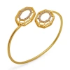 Dhwani Bhansal Syra Bracelet In Gold Plated