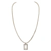 Dhwani Bhansal Vazio Pendant In Gold Plated