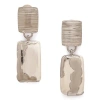 Dhwani Bhansal Zuri Drops In White Rhodium Plated
