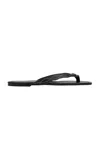 Di Gaïa Joni Leather Thong Sandals In Black
