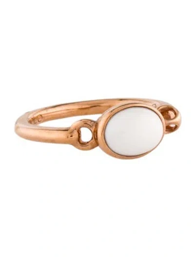 Pre-owned Di Modolo Chalcedony Lolita Ring In Multi