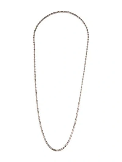 Pre-owned Di Modolo Link Chain Necklace, 24" In Multi