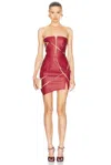 Di Petsa Healing Of A Broken Heart Mini Dress In Red