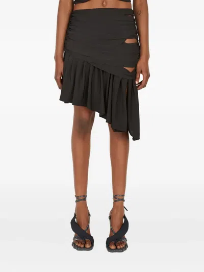 DI PETSA ORACLE CUT-OUT MINI SKIRT