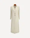 Di Stavnitser Contrast-collar Button Coat In Red