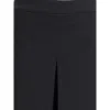Di Stavnitser Black Polyester Casual Pants In Black