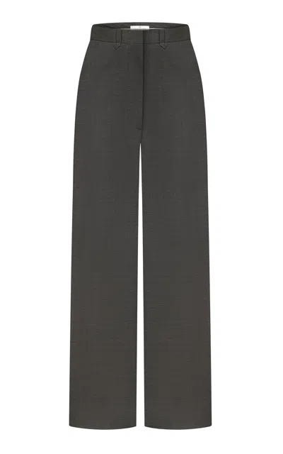 Di Stavnitser Brera Wool Pants In Gray