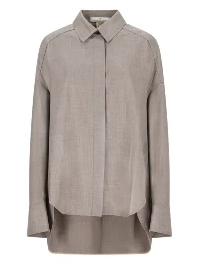 Di Stavnitser Heidi Long-sleeved Shirt In Gray
