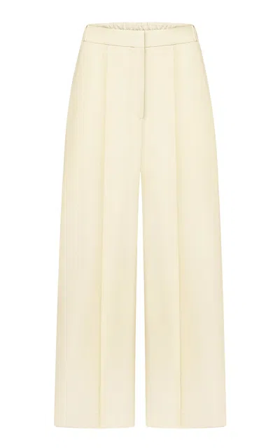 Di Stavnitser Nera Wool-blend Pants In Neutral