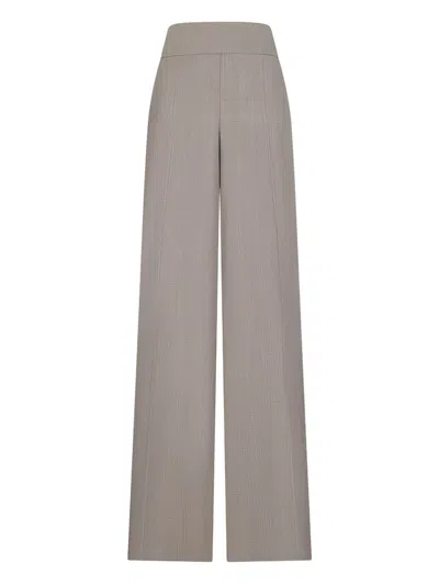 Di Stavnitser Verona Wool Trousers In Brown