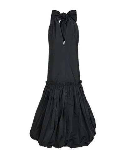 Di Stavnitser Woman Midi Dress Black Size 6 Polyester, Polyamide