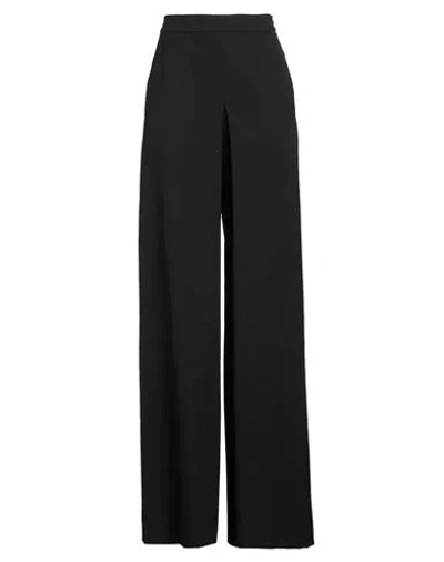 Di Stavnitser Woman Pants Black Size 6 Virgin Wool, Elastane