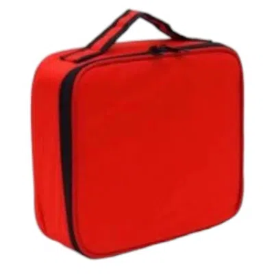 Diacly Women's Cosmetic Makeup Travel Case In Red
