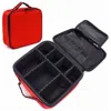 Diacly Women's Travel Cosmetic Organizer Case In Red