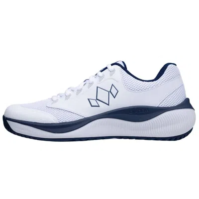 Diadem Sports Men's Court Flo Pickleball Shoes In White/navy