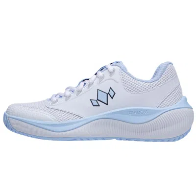Diadem Sports Women's Court Flo Pickleball Shoes In White/sky