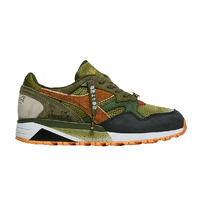 Pre-owned Diadora 24 Kilates X Mita X Mighty Crown N9002 'respect Over Hate' In Green
