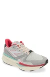 Diadora Atomo V7000 Running Shoe In Silver/white/rubine Red