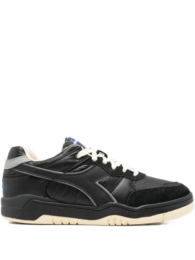 Diadora B.560 Bomber Shoes In Black