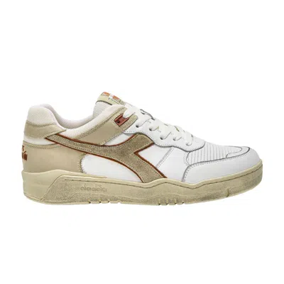 Pre-owned Diadora B.560 Used 'beige Bleached' | Cream | Men's Size 4.5 In White