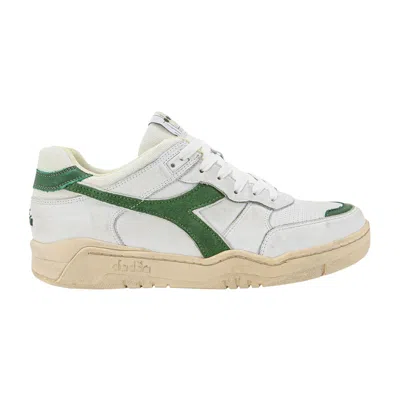Pre-owned Diadora B.560 Used 'white Fogliage Green'