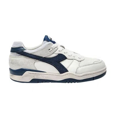 Pre-owned Diadora B.560 Used 'white Majolica Blue' | Men's Size 8