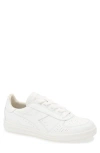 Diadora White Synthetic Leather Sneaker In White/white