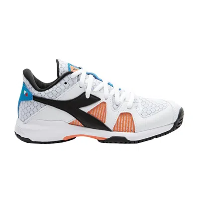 Pre-owned Diadora B.icon Y Kids 'white Blue Jewel' | Kid's Size 2