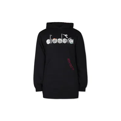 Diadora Kids' Black Dress For Girl With Logo