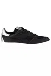 Diadora Black Fabric Sneaker