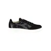 Diadora Black Leather Women Women's Sneaker In Black