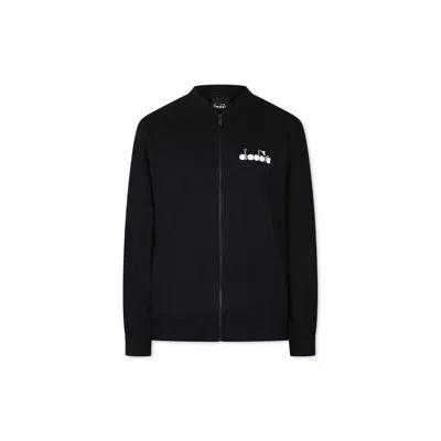 Diadora Kids' Black Sweatshirt For Boy With Logo