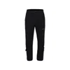 Diadora Black Trousers For Girl With Logo In Black