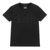 DIADORA BOYS BLACK COTTON T-SHIRT