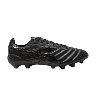 Pre-owned Diadora Brasil Elite 2 Tech Made In Italy Lpx 'triple Black' | Men's Size 9.5